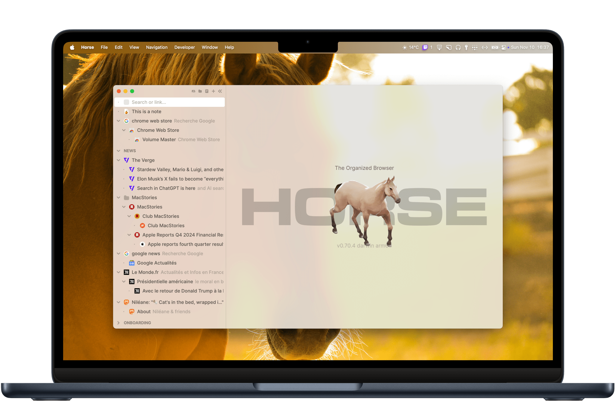 Horse Browser Tries Its Hooves at a New Take on Tabs