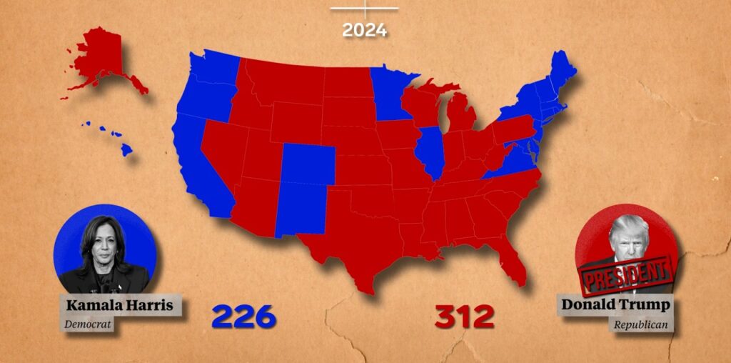 How The US Voted In Every Election, From George Washington To Donald Trump | Business Insider