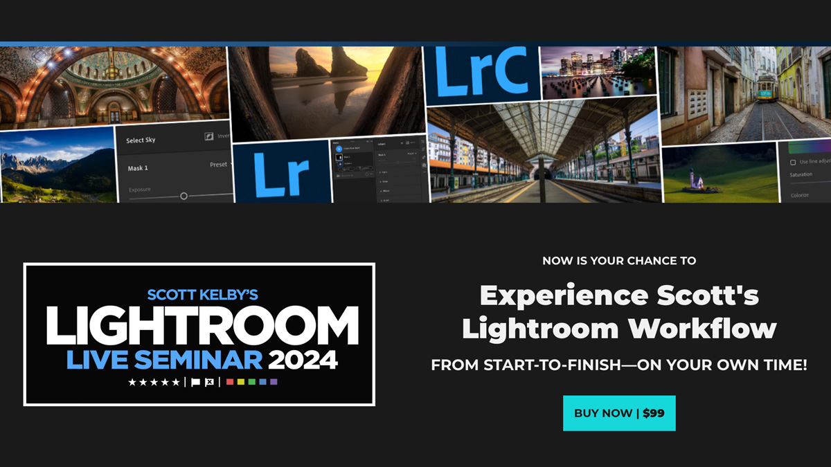 How To Get Access To My Full-Day “Lightroom Live’ Seminar – Lightroom Killer Tips