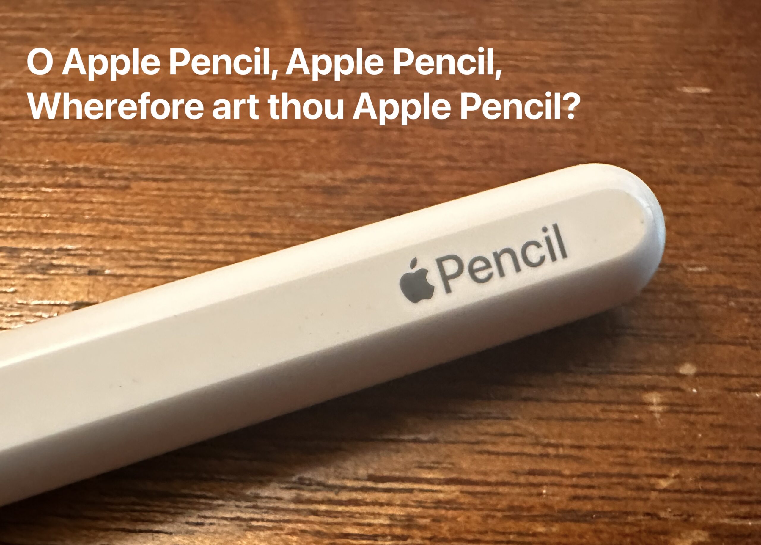 How to Find a Lost Apple Pencil