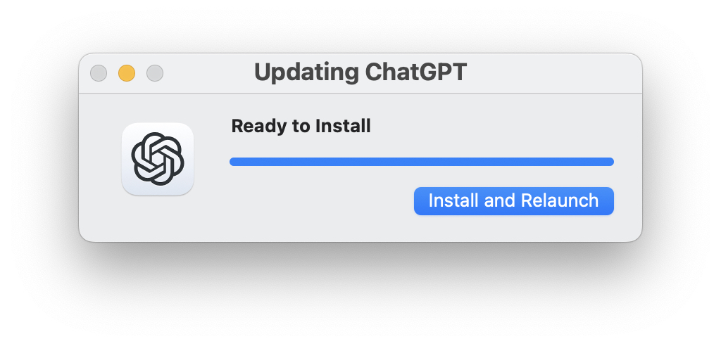 How to Update ChatGPT on Mac