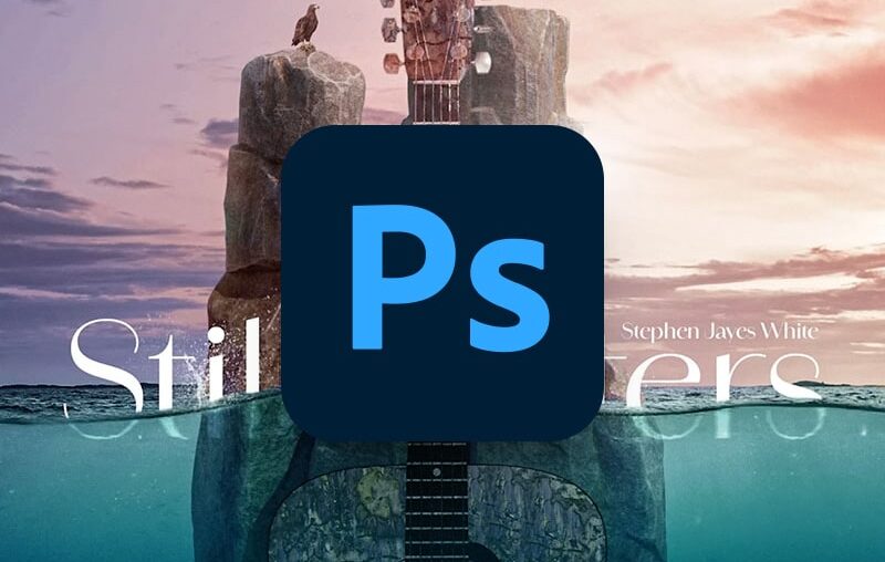 How to blend text in an album cover in Photoshop | Envato Tuts+