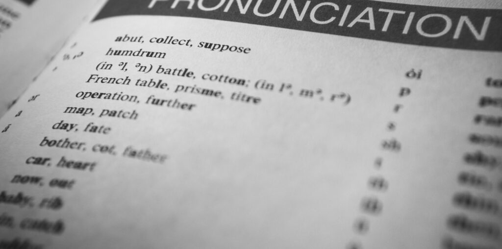 how to improve your pronunciation in English