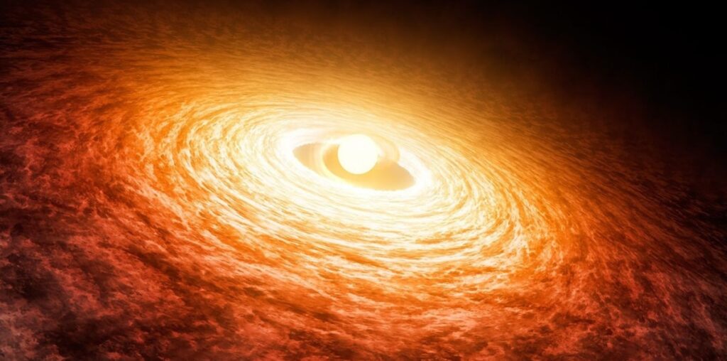 Hubble Telescope Finds Unexpectedly Hot Accretion Disk in FU Orionis