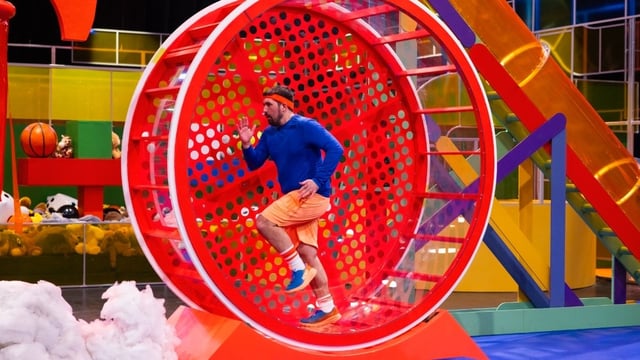 Human vs. Hamster is a seriously silly throwback to ’80s and ’90s game shows