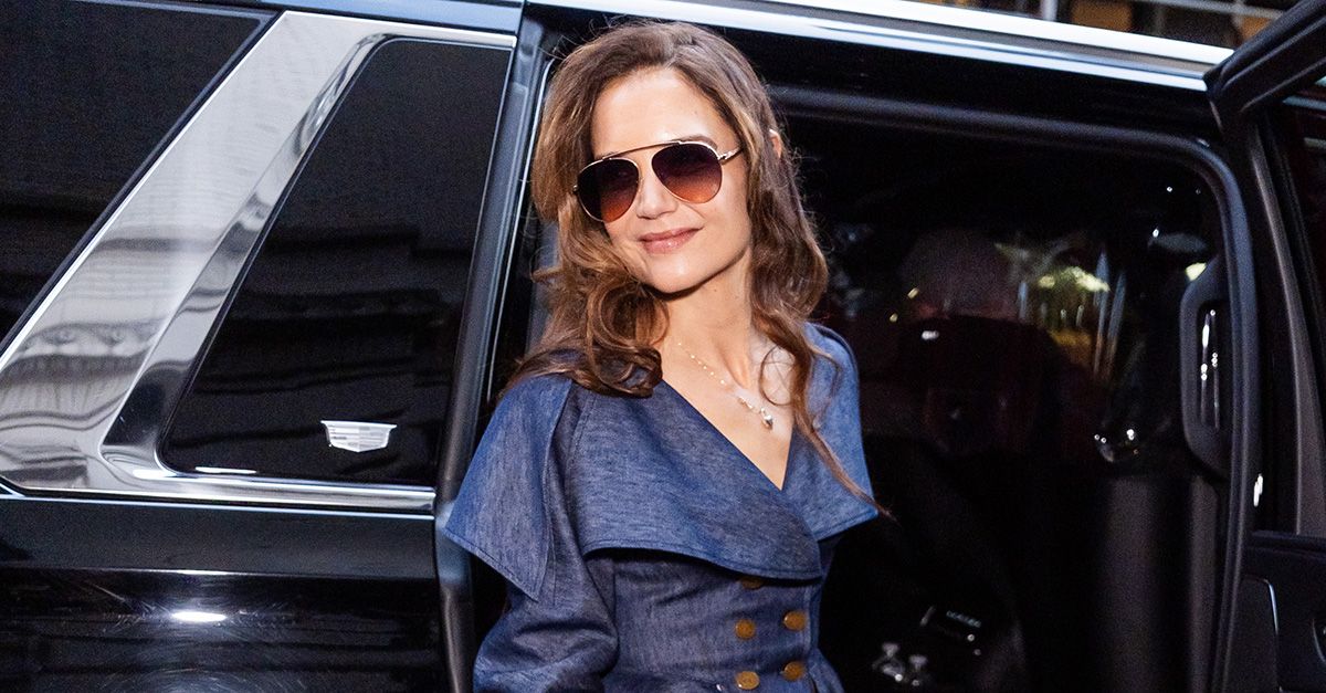 I Didn’t Think Leggings With Heels Was My Thing Until I Saw How Katie Holmes Just Wore Them