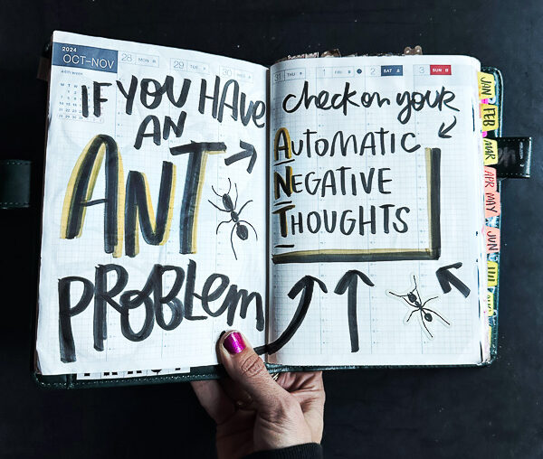 Ants= Automatic Negative Thoughts // i love lists - shutterbean.com