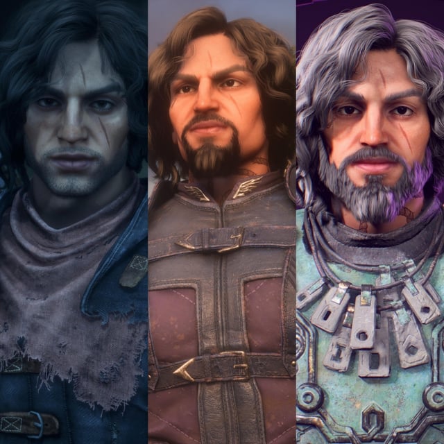 I like to age my characters in RPGs for an added sense of progression