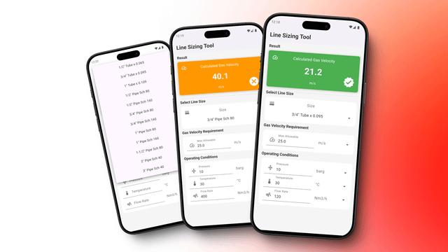 I started developing a series of instrumentation related applications useful for working professionals. I am a beginner to mobile development. Please let me know your feedback on UI for improvement. Link: https://play.google.com/store/apps/details?id=com.AK2DSTUDIOS.gaspipesizingtool