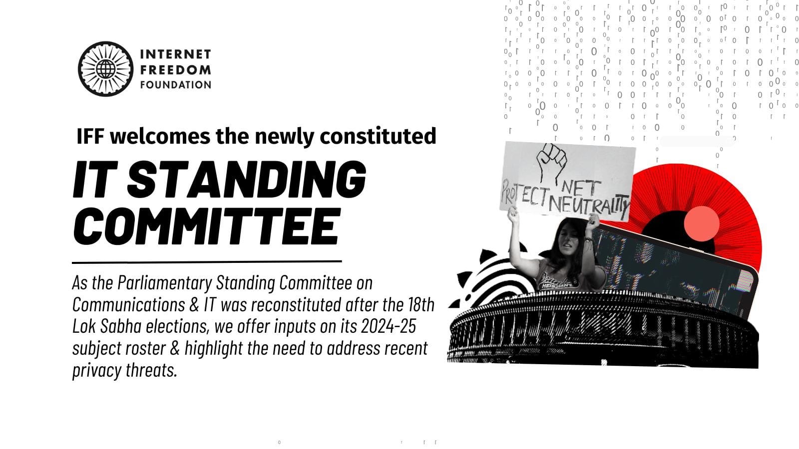 IFF welcomes the newly constituted IT Standing Committee