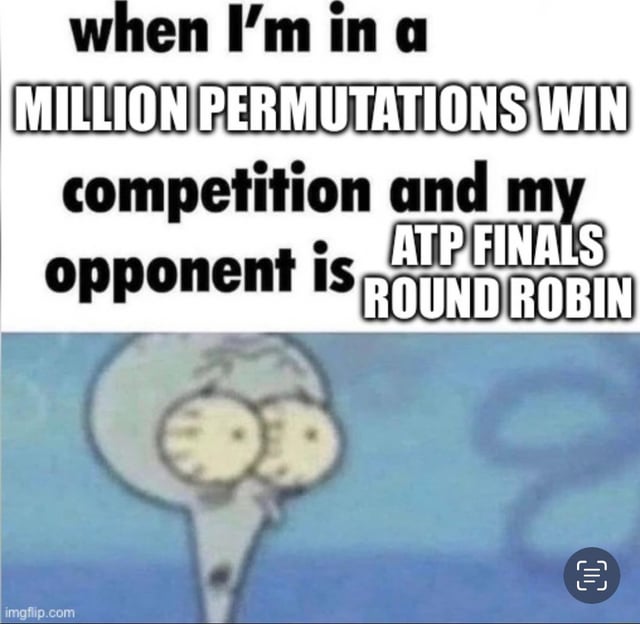 If Zverev defeats Alcaraz with left hand and Ruud saves planet Earth from Alien Invasion, Sinner will qualify and Rublev will visit a therapist.