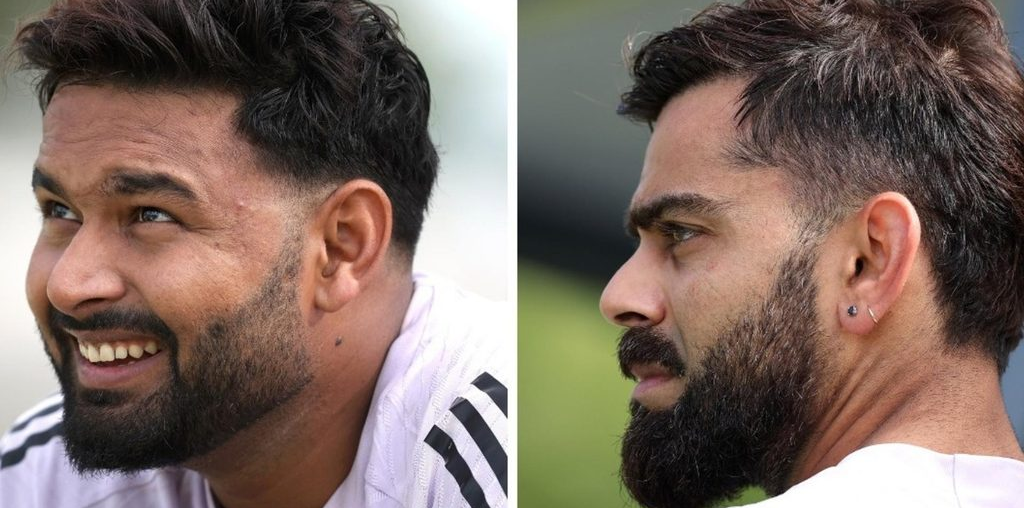 Virat Kohli and Rishabh Pant began training