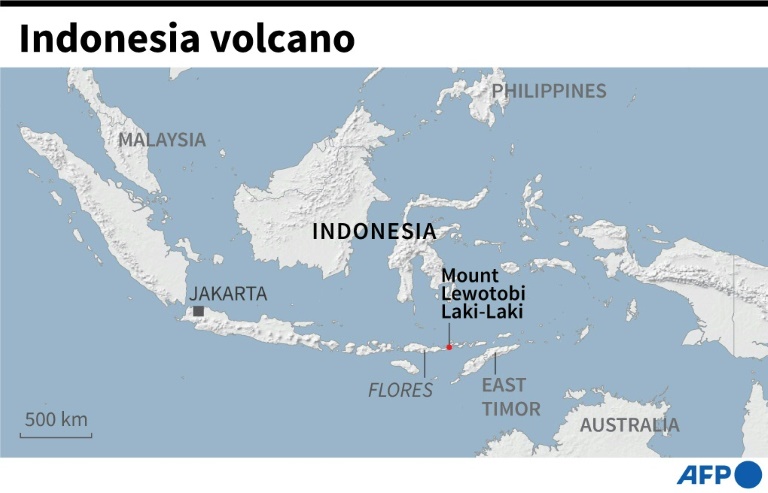 Indonesia volcano eruption kills 10, sets houses aflame