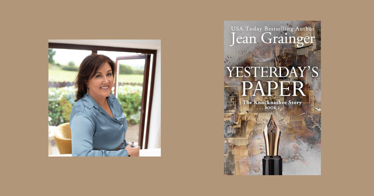 Interview with Jean Grainger, Author of Yesterday’s Paper (The Knocknashee Story Book 2) | NewInBooks