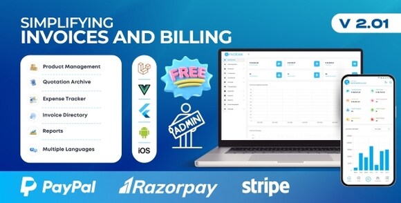 InvoiceX v2.01 – Billing and Invoice Management Systems App – Nulled PHP Scripts