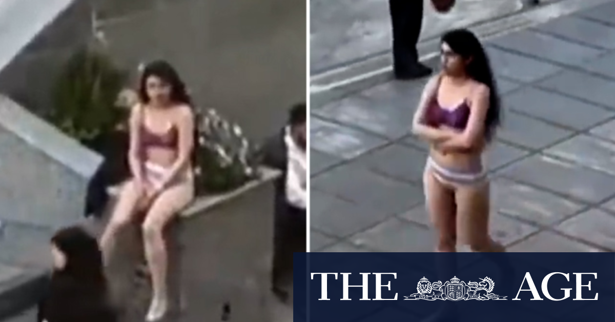 Iranian woman detained after taking clothes off at university in Tehran