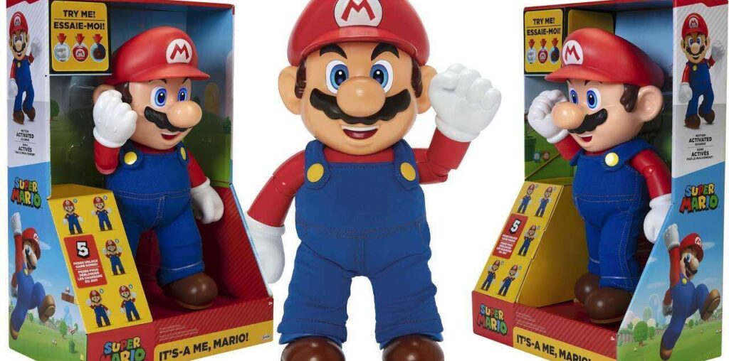 It's-A Me, Mario Talking Action Figure Is 64% Off For Black Friday At Amazon