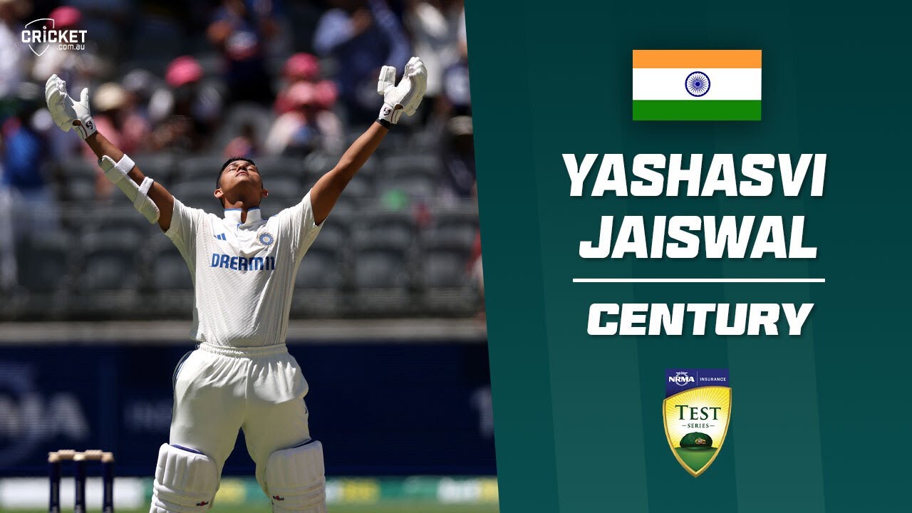 Jaiswal announces himself with brilliant Perth century | Australia v India 2024-25