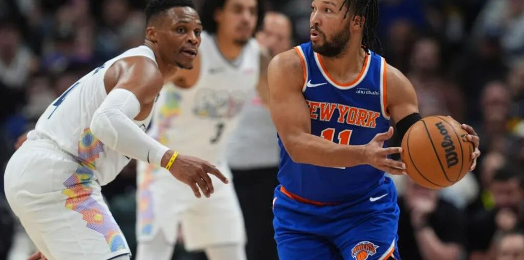 Jalen Brunson’s career-high in assists leads Knicks to tying franchise mark