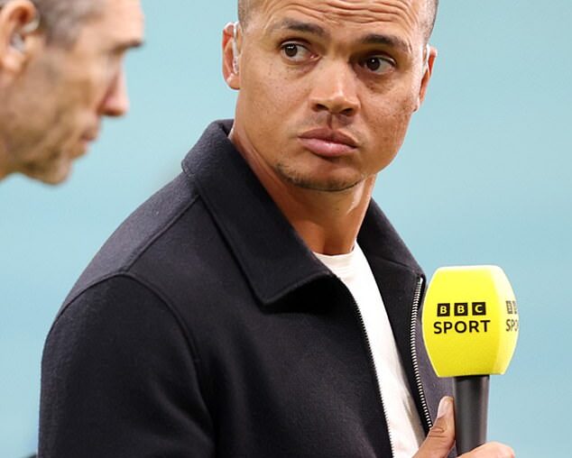 Jermaine Jenas, 41, was sacked by the BBC, where he worked on Match Of The Day and The One Show, earlier this year after sending explicit texts to two female employees