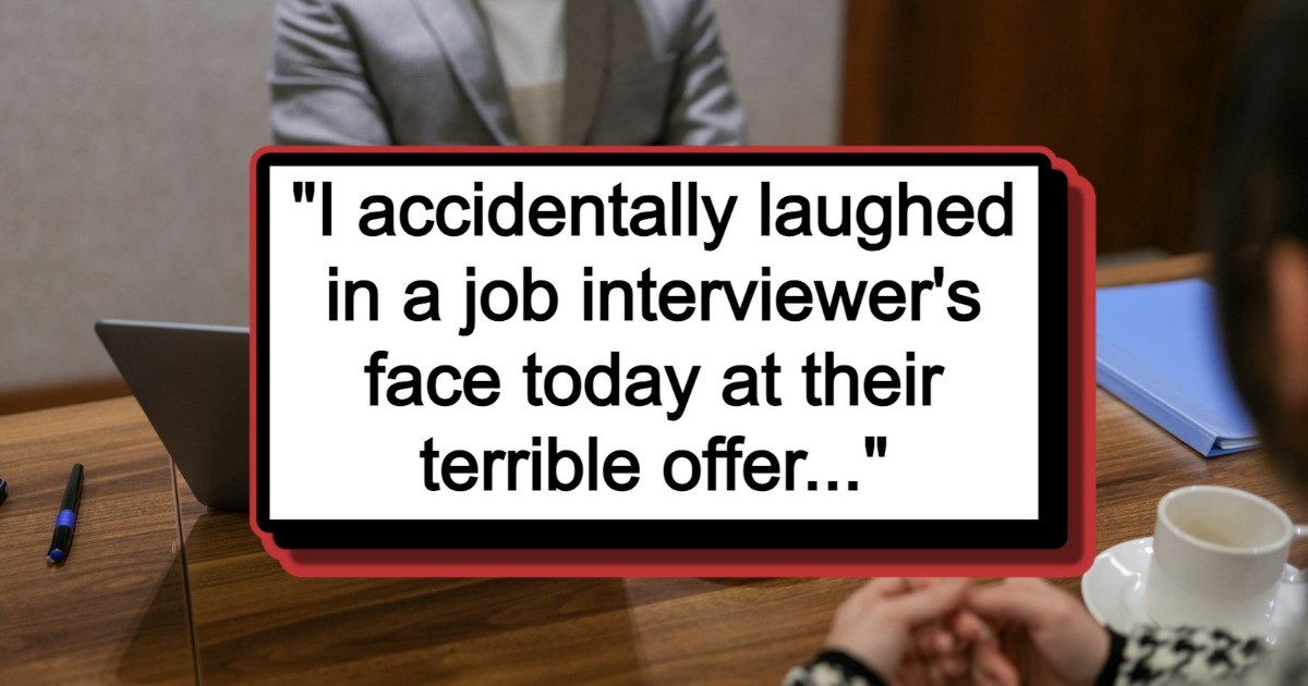 Job candidate laughs in the face of interviewer after their terrible offer: ‘I didn’t mean to I just burst out laughing’