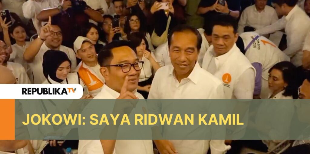 Jokowi Bertemu Ridwan Kamil di Jakarta Timur |Republika Online