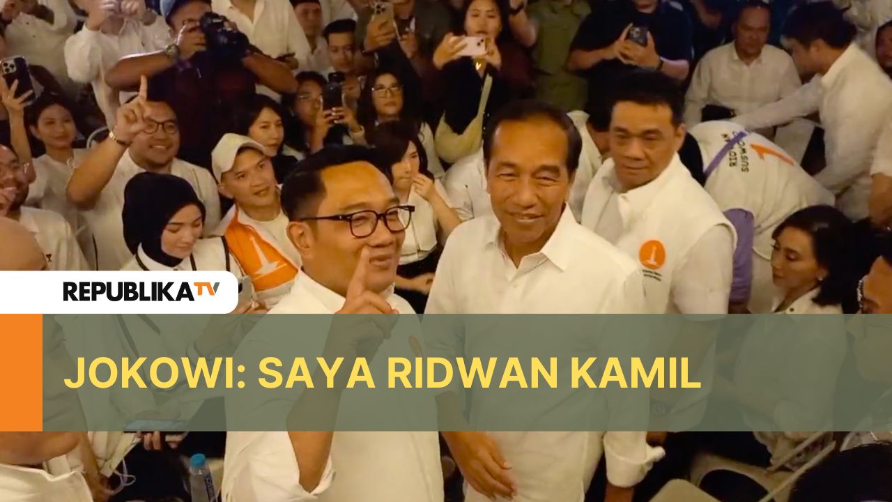 Jokowi Bertemu Ridwan Kamil di Jakarta Timur |Republika Online