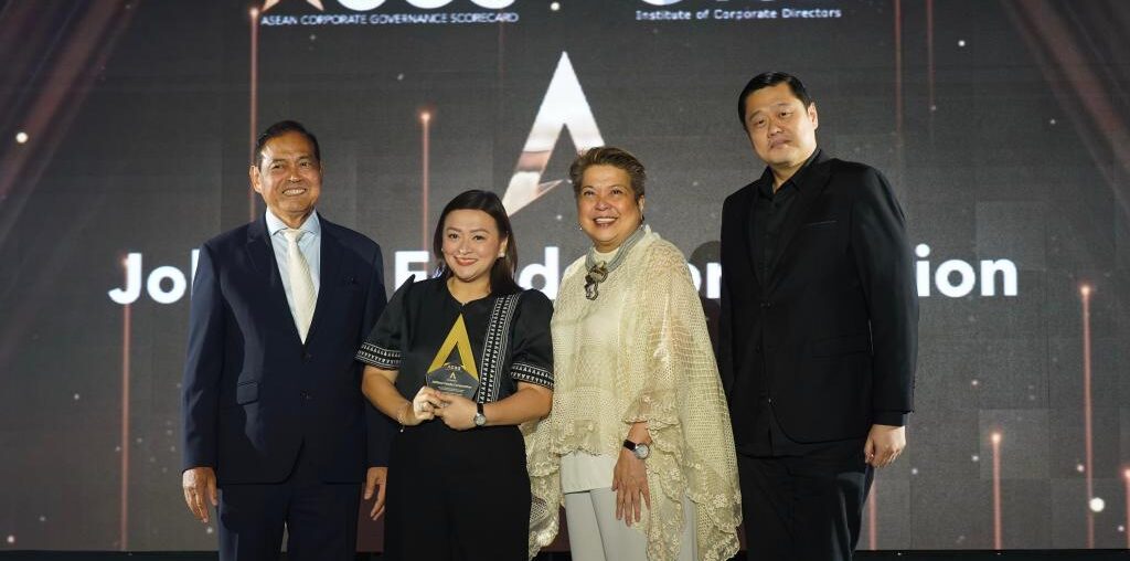 jollibee group wins corporate governance award for the third consecutive year