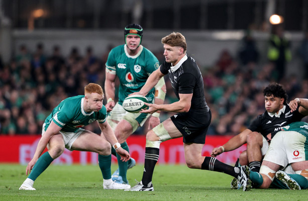 Jordie Barrett knee injury 'not too bad' as All Blacks star set for Leinster arrival