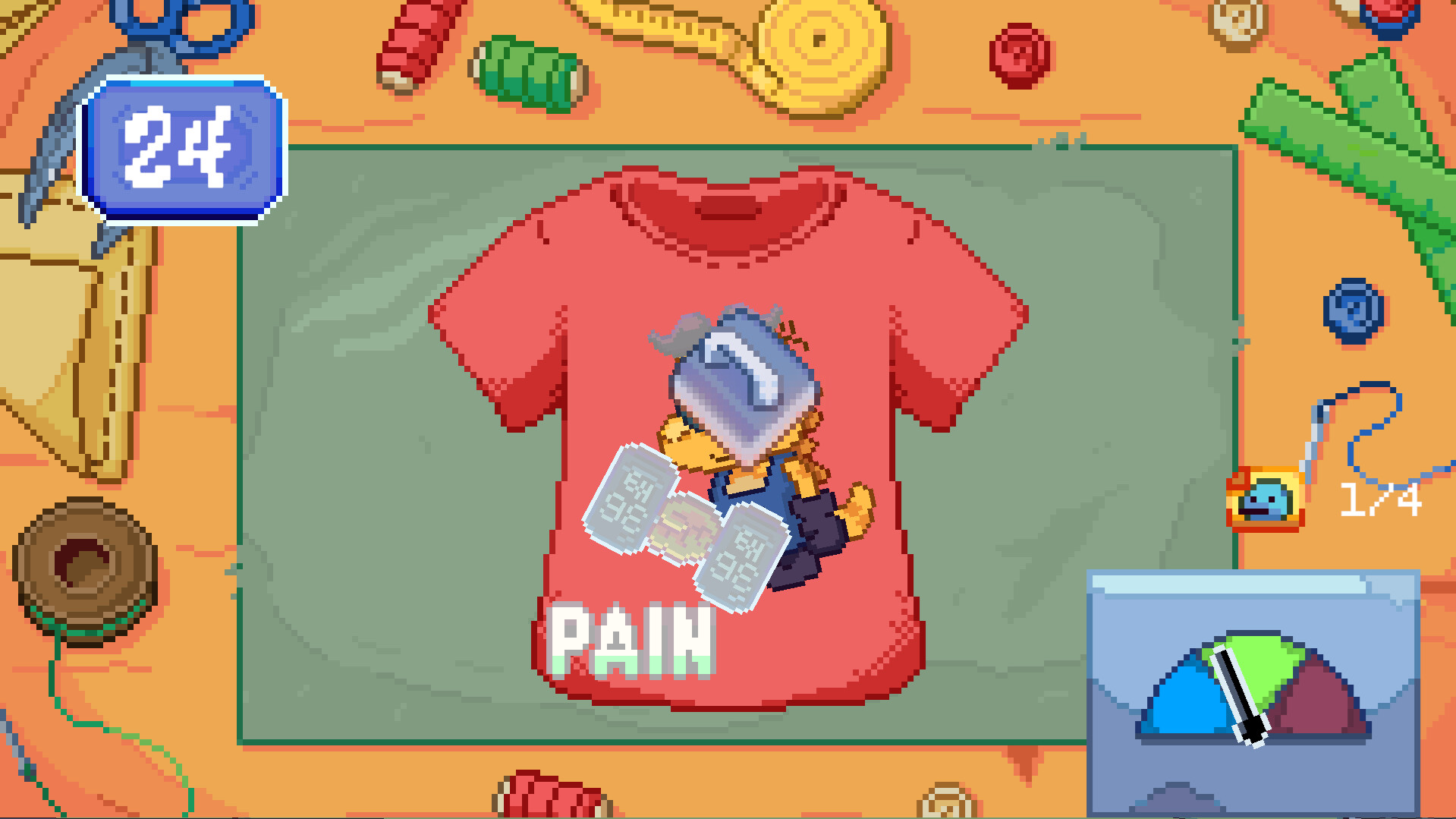 ‘K!CHIN’ Repays Dinosaur Mobs Debts Through Shirt Making