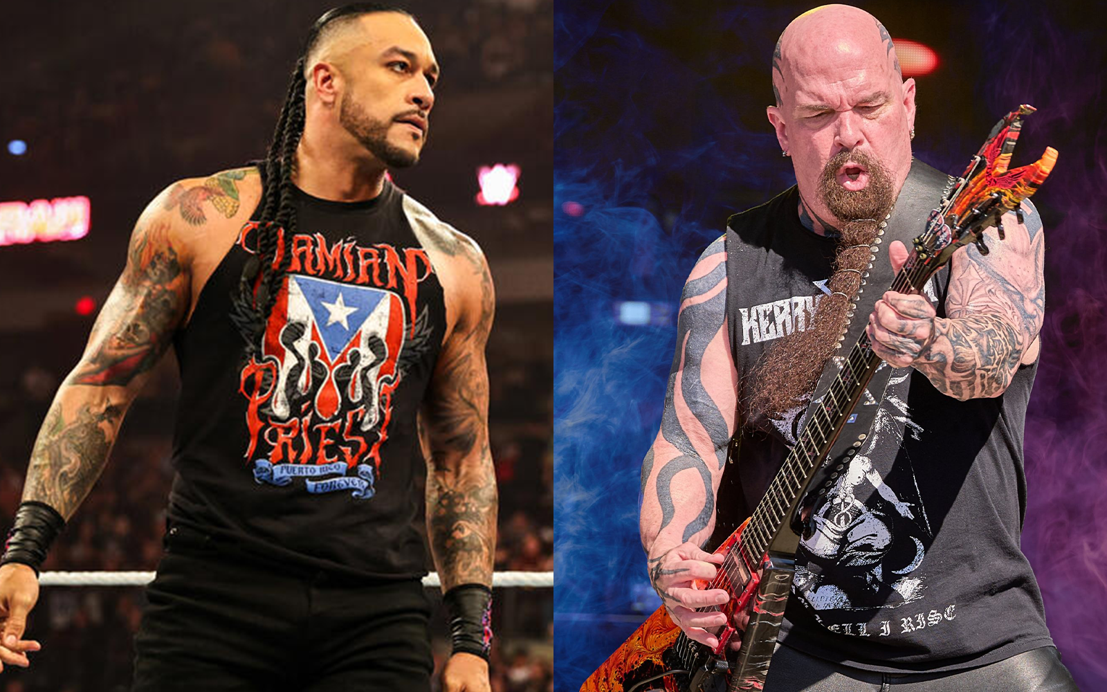 KERRY KING Heavied Up WWE Wrestler DAMIEN PRIEST’s Intro Song