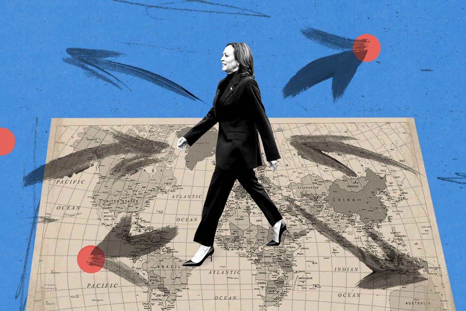 Kamala Harris’s Foreign-Policy Views, from China to the Middle East