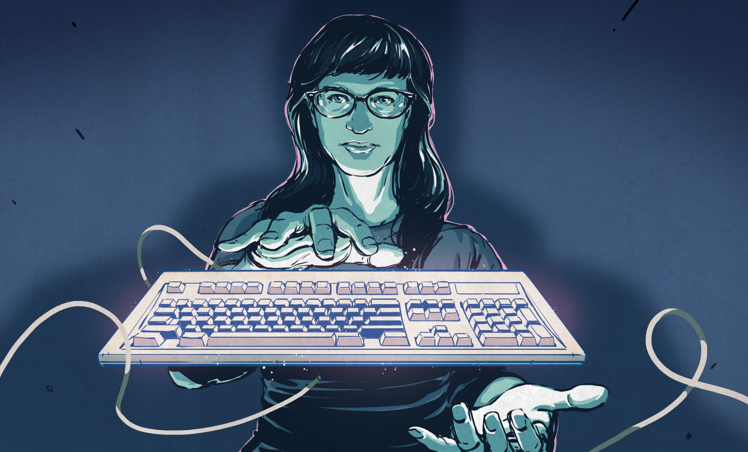 Keebin’ With Kristina: The One With The TRON Keyboard