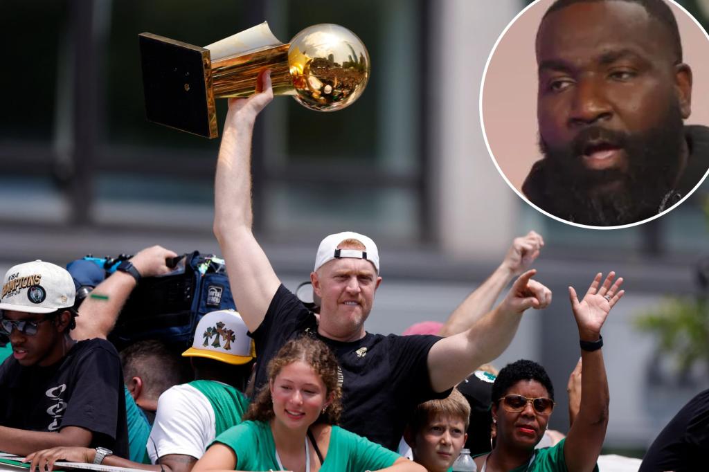 Kendrick Perkins fires back at Brian Scalabrine in Celtics feud: ‘The same motherf—ker’