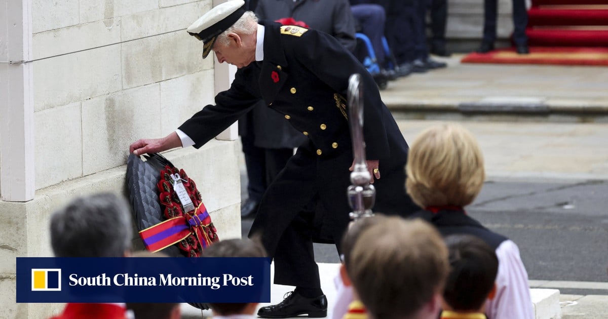 King Charles and Princess Kate attend remembrance event in London