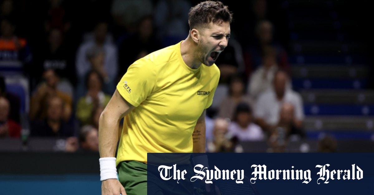 Kokkinakis wins epic to lead Australia to shock win over US