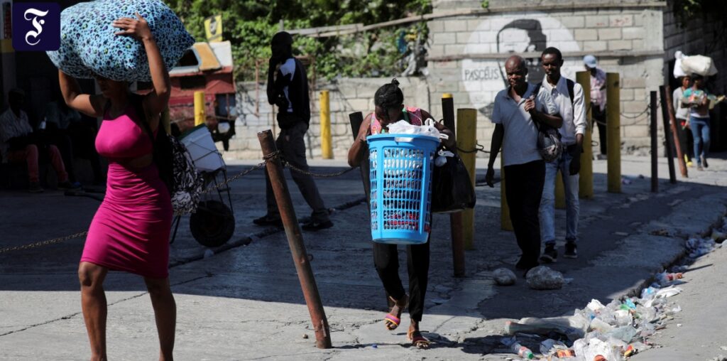 Krise in Haiti: Zehntausende fliehen vor Bandengewalt aus Port-au-Prince