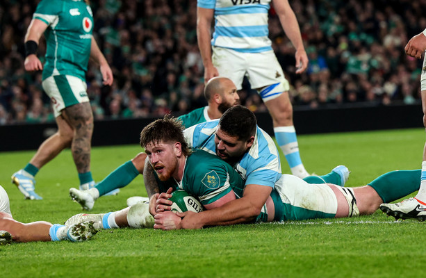 LIVE: Ireland v Argentina, Autumn Nations Series