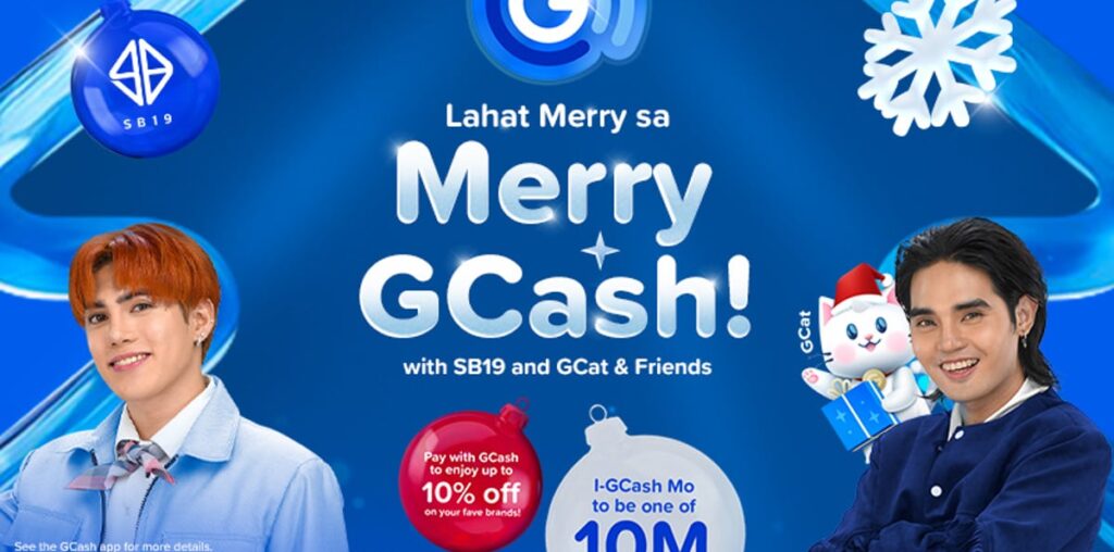 Lahat Merry with up to 10M winners, daily prizes, and more sa Merry GCash Celebration