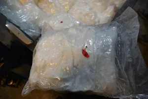 Laredo CBP officers seize $3.7 million in methamphetamine at World Trade Bridge