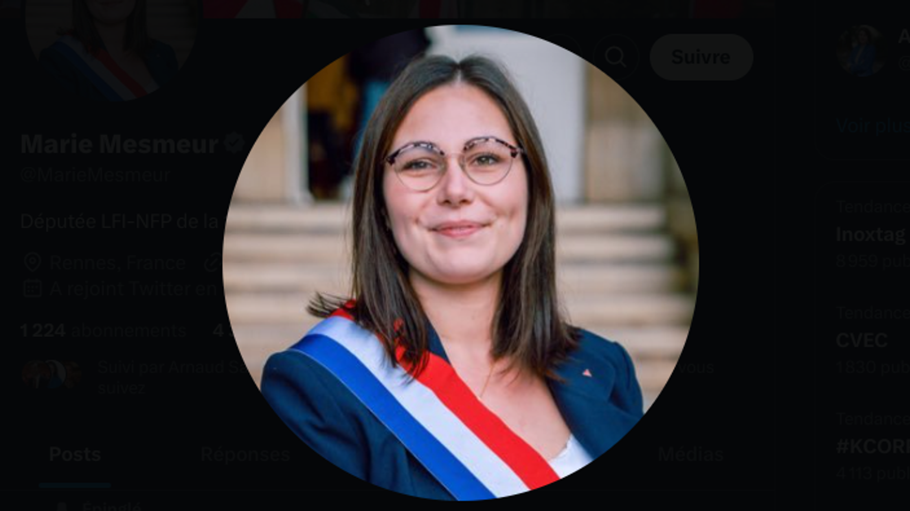 Le tweet de cette députée LFI sur Amsterdam provoque un tollé (et consterne à gauche)