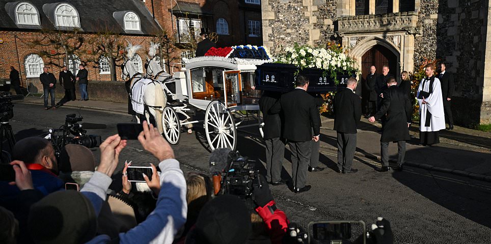 Liam Payne funeral latest updates: Celebrity mourners comfort one another after private service for tragic One Direction star 