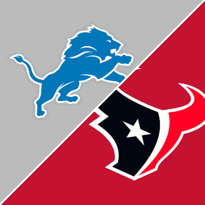 Lions vs. Texans (Nov 10, 2024) Live Score – ESPN