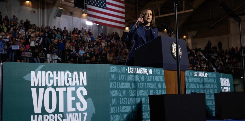 Liveblog zur US-Wahl: ++ Harris kämpft in Michigan um arabische Wähler ++