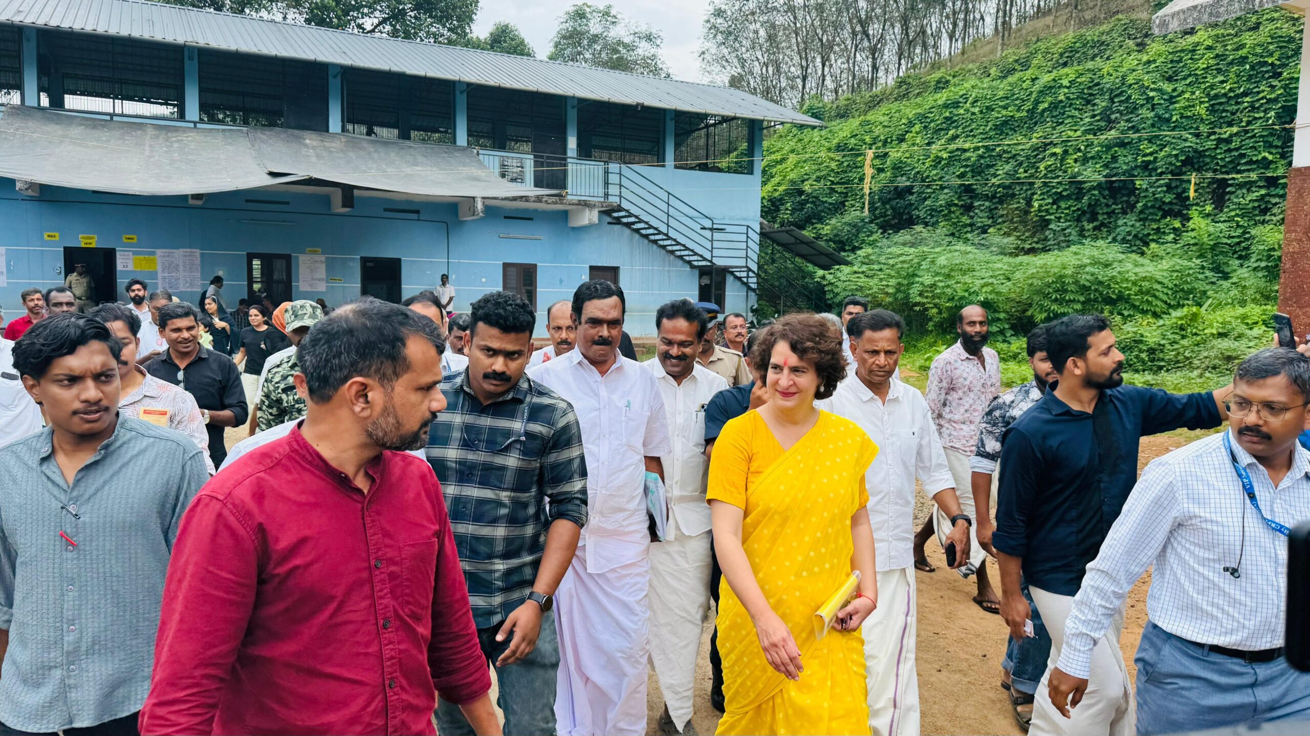 Low turnout in Priyanka Gandhi’s debut contest in Wayanad,  Chelakkara records respectable percentage