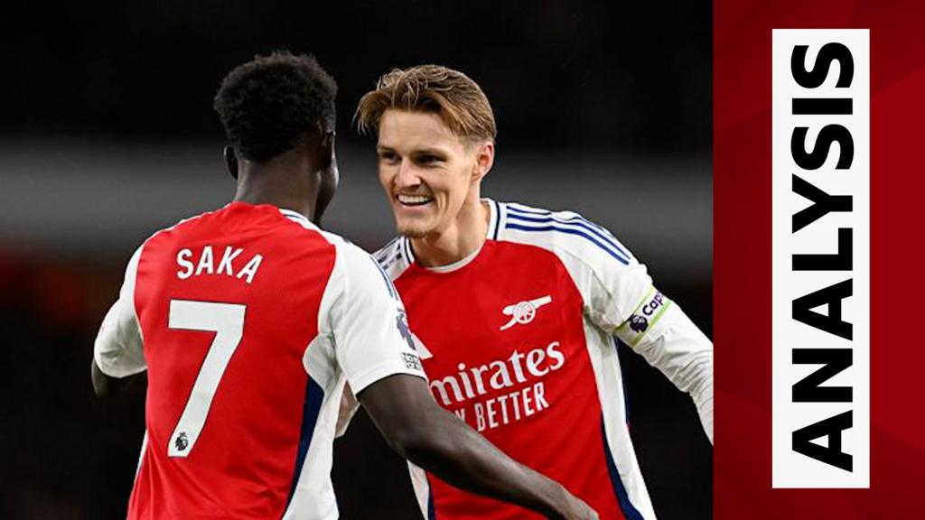 MOTD: Arsenal’s Bukayo Saka & Martin Odegaard ‘telepathic’ in win over Nottingham Forest