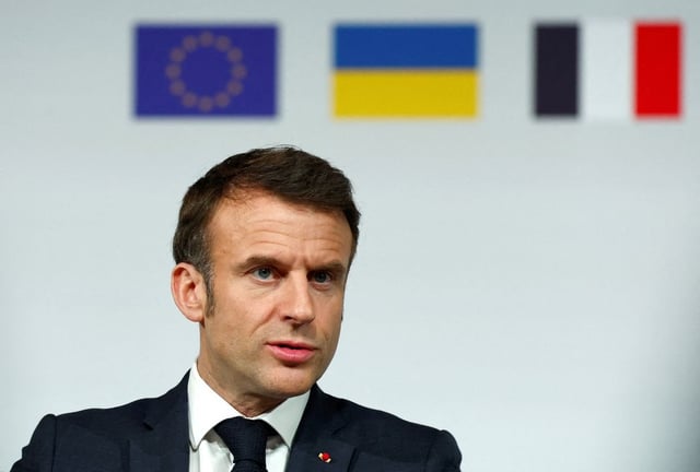 Macron praises Biden’s decision to ease limits on Ukraine’s long-range strikes