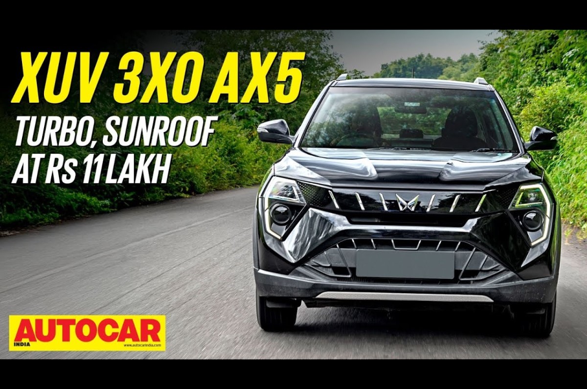 Mahindra XUV 3XO AX5 video review