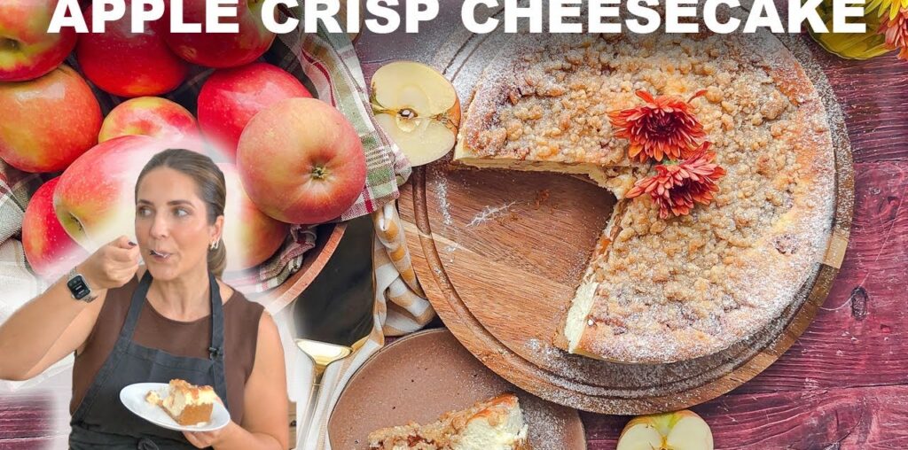 Make This Apple Crisp Cheesecake, You won't regret it!