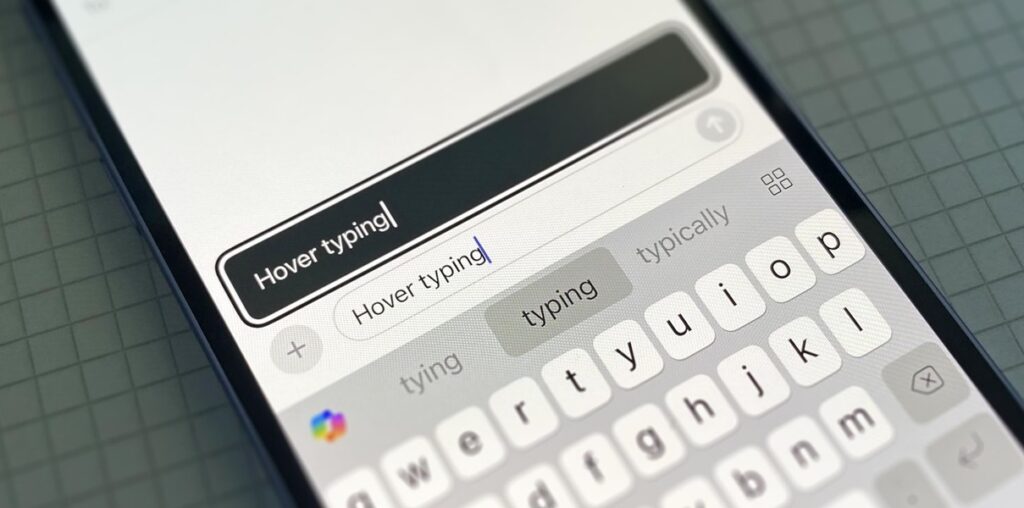 Make Typing Text Easier to Read on iPhone, iPad, or Mac with Apple's Hover Typing Tool